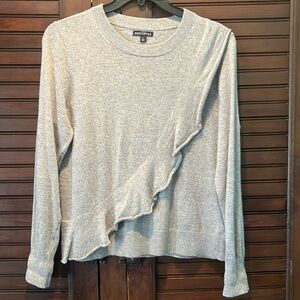 Mercantile J Crew sweater size L Gray